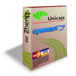 Pasarela de pago Unicaja para OpenCart Pasarela de pago Unicaja para OpenCart