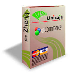 Pasarela de pago Unicaja para para osCommerce / ZenCart